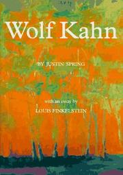 Cover of: Wolf Kahn