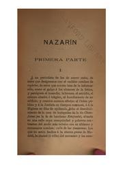 Cover of: Nazaŕin by Benito Pérez Galdós