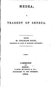 Cover of: Medea by Seneca the Younger