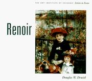 Cover of: Renoir Art Institute of Chicago (Artists in Focus Series) by Douglas W. Druick