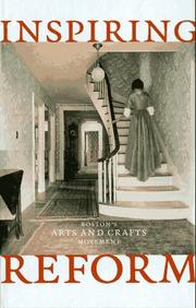 Cover of: Inspiring reform: Boston's arts and crafts movement