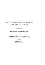 Cover of: Mantegna and Francia by Ady, Julia Mary Cartwright