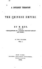 Cover of: A journey through the Chinese empire.