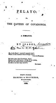 Cover of: Pelayo, or, The cavern of Covadonga: a romance
