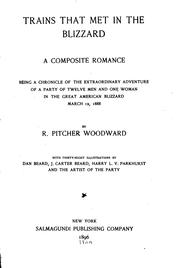 Cover of: Trains that met in the blizzard: a composite romance, being a chronicle of the extraordinary adventure of a party of twelve men and one woman in the great American blizzard, March 12, 1888