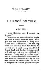 A Fiancé on Trial by Francis Tillou Buck