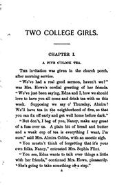 Cover of: Two college girls