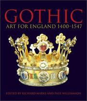 Cover of: Gothic: Art for England by Richard Marks, Paul Williamson