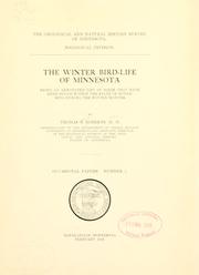 Cover of: winter bird-life of Minnesota: being an annotated list of birds that have been found within the state of Minnesota during the winter months.