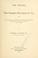 Cover of: The history of the surplus revenue of 1837; being an account of its origin, its distribution among the states, and the uses to which it was applied