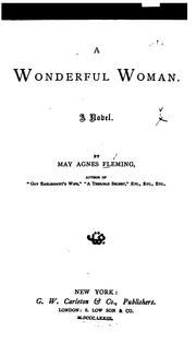 Cover of: A wonderful woman: A novel