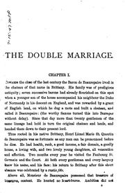 Cover of: The double marriage, or, White lies