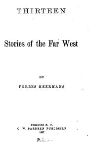 Thirteen by Forbes Heermans