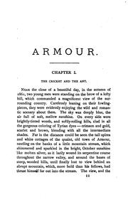 Cover of: Armour: or, What are you going to do about it?