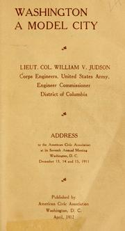 Cover of: Washington by William Voorhees Judson