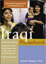 Cover of: Iraqi Phrasebook  by Yasin M. Alkalesi, Yasin Alkalesi