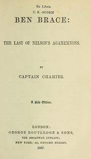 Cover of: Ben Brace: the last of Nelson's Agamemnons