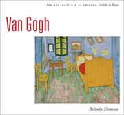 Cover of: Van Gogh by Belinda Thomson, Belinda Thomson