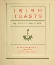 Cover of: Irish toasts by Charles Welsh