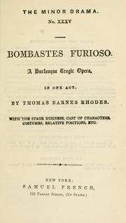 Cover of: Bombastes furioso | William Barnes Rhodes
