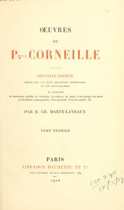 Cover of: Oeuvres. by Pierre Corneille