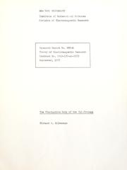 Cover of: The fluctuation rate of the chi-process. by Richard A. Silverman