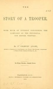 Cover of: The story of a trooper...