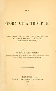 Cover of: The story of a trooper