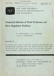 Cover of: Numerical solution of flood prediction and river regulation problems. Report II.