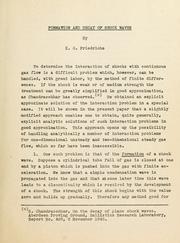Cover of: Formation and decay of shock waves.