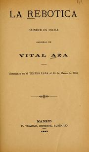 Cover of: La rebotica