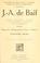 Cover of: J.A. de Baif.