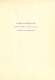 Cover of: The electric strength of air under continuous potentials and as influenced by temperature ... | Frederick William Lee