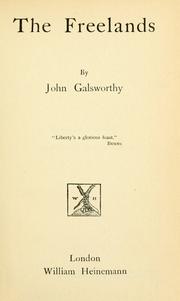 Cover of: The freelands by John Galsworthy