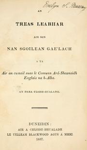 Cover of: An treas leabhar air son nan sgoilean G'lach: a ta air an cumail suas le Comunn Ard-sheanaidh Eaglais na h-Alba.