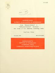 Cover of From 'mission-oriented' to 'diffusion oriented' paradigm