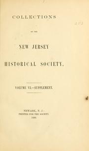Cover of: Proceedings commemorative of the settlement of Newark, New Jersey, on its two hundredth anniversary, May 17th, 1866.