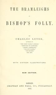 Cover of: The Bramleighs of Bishop's Folly