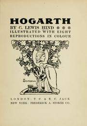 Cover of: Hogarth by C. Lewis Hind