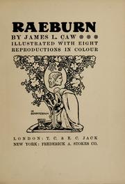 Cover of: Raeburn by Caw, James Lewis Sir