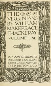 Cover of: The Virginians. by William Makepeace Thackeray