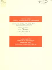 Cover of: Exchange rate dynamics with sticky prices: the Deutsche Mark, 1974-1982