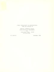 Cover of Group development in organizations