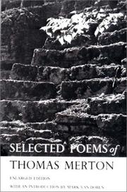 Cover of: Selected Poems of Thomas Merton (New Directions Paperbooks)