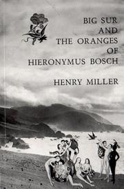 Cover of: Big Sur and the Oranges of Hieronymus Bosch