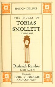 Cover of: Works. by Tobias Smollett