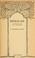 Cover of: Mehalah