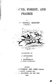 Cover of: Fox-hound, forest, and prairie