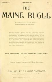 Cover of: The Maine bugle ... campaign: 1-5 Jan. 1894-Oct. 1898.