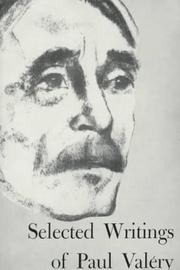 Cover of: Selected Writings of Paul Valery